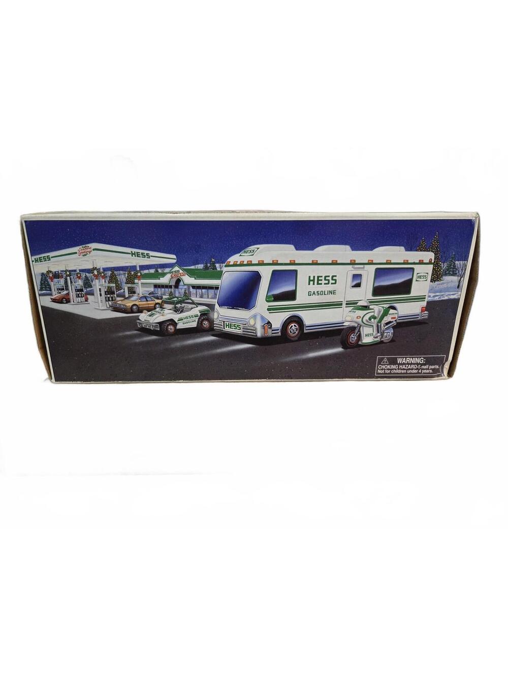 1998 Hess Recreation Van with Dune Buggy and Motorcycle